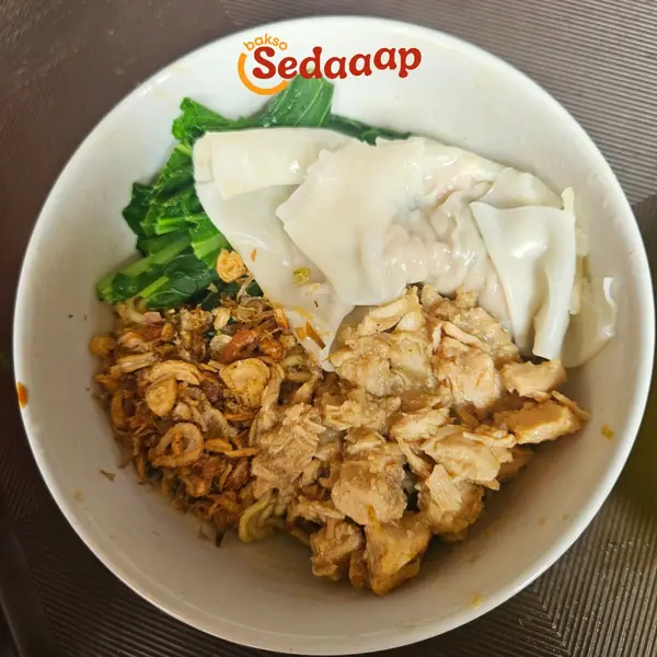 Mie Bangka + Bakso Sedang